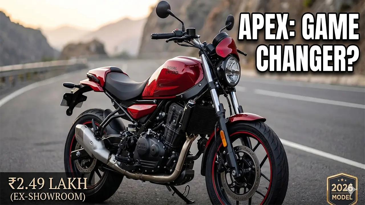 2026 Royal Enfield Guerrilla 450 Apex variant