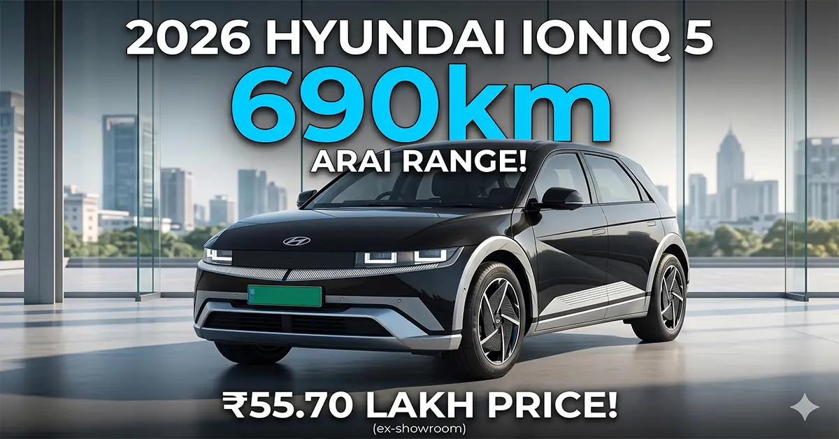 690km Range! 2026 Hyundai Ioniq 5 Price in India Finally Revealed - GeoGears