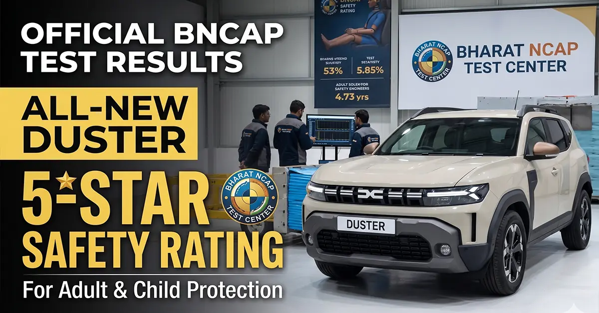 All-New Renault Duster BNCAP Safety Rating