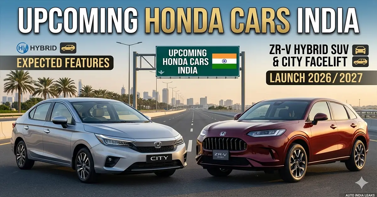 Honda City facelift and ZR-V hybrid SUV in India