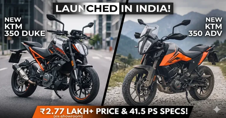 KTM 350 Duke and Adventure launch in India