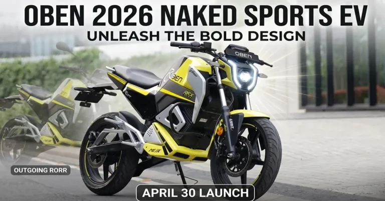 Oben Electric new naked sports bike 2026