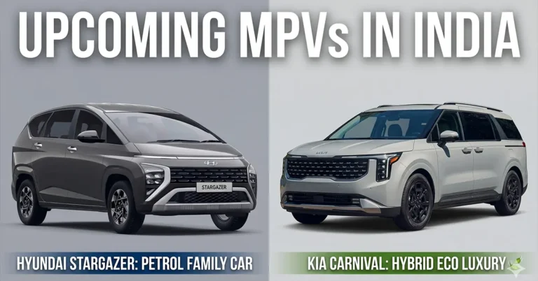 upcoming Hyundai and Kia MPVs in India