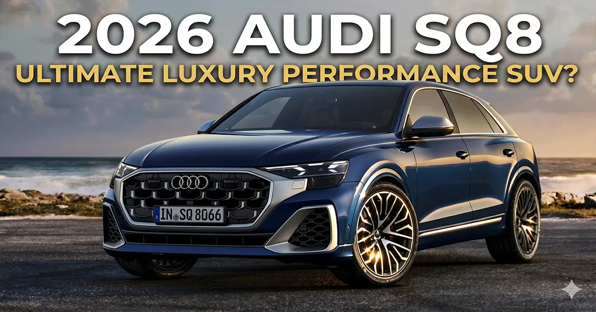 2026 Audi SQ8 luxury performance SUV
