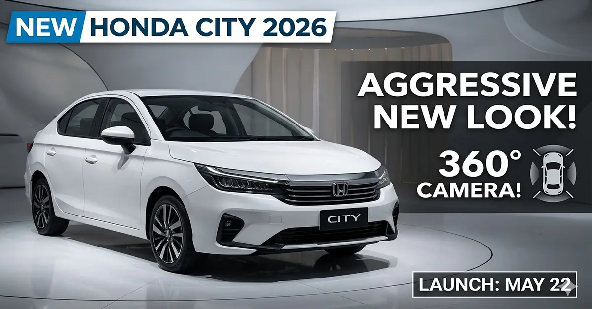 2026 Honda City facelift India launch