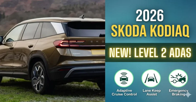 2026 Skoda Kodiaq Level 2 ADAS