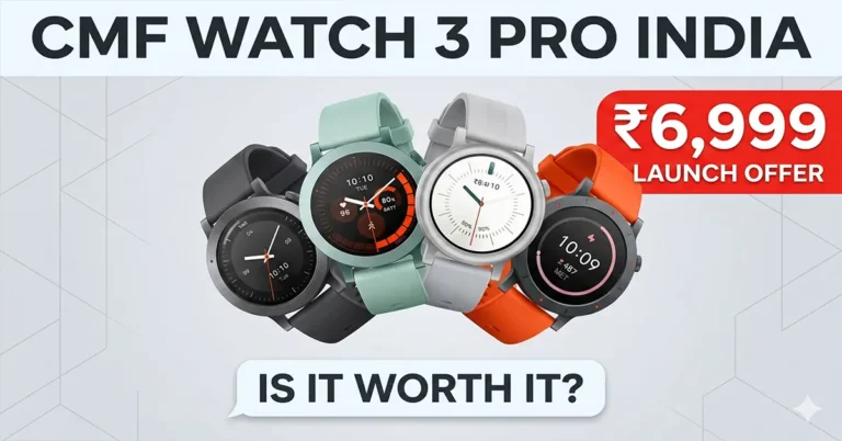 CMF Watch 3 Pro launch price in India