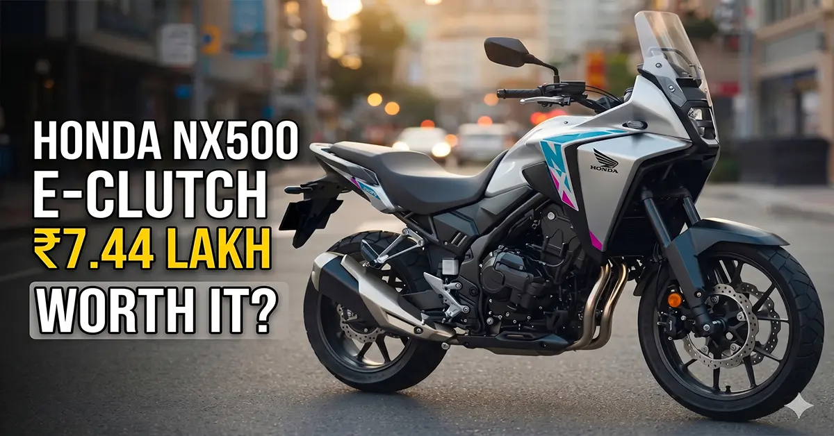 Honda NX500 E-Clutch price in India