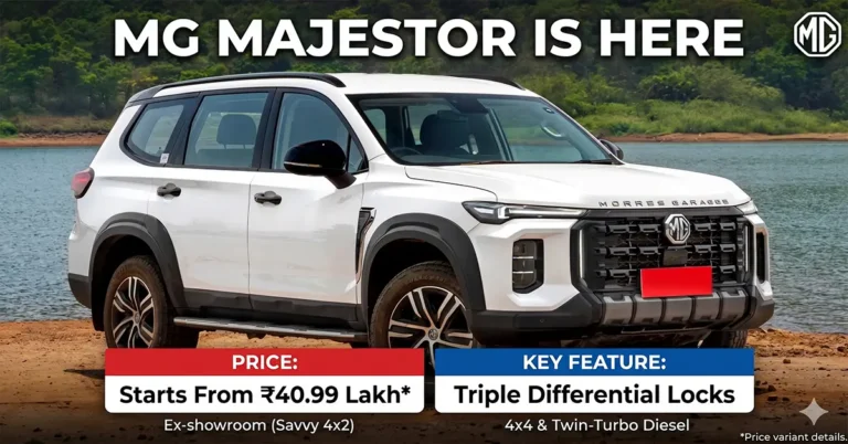 MG Majestor premium 4x4 SUV