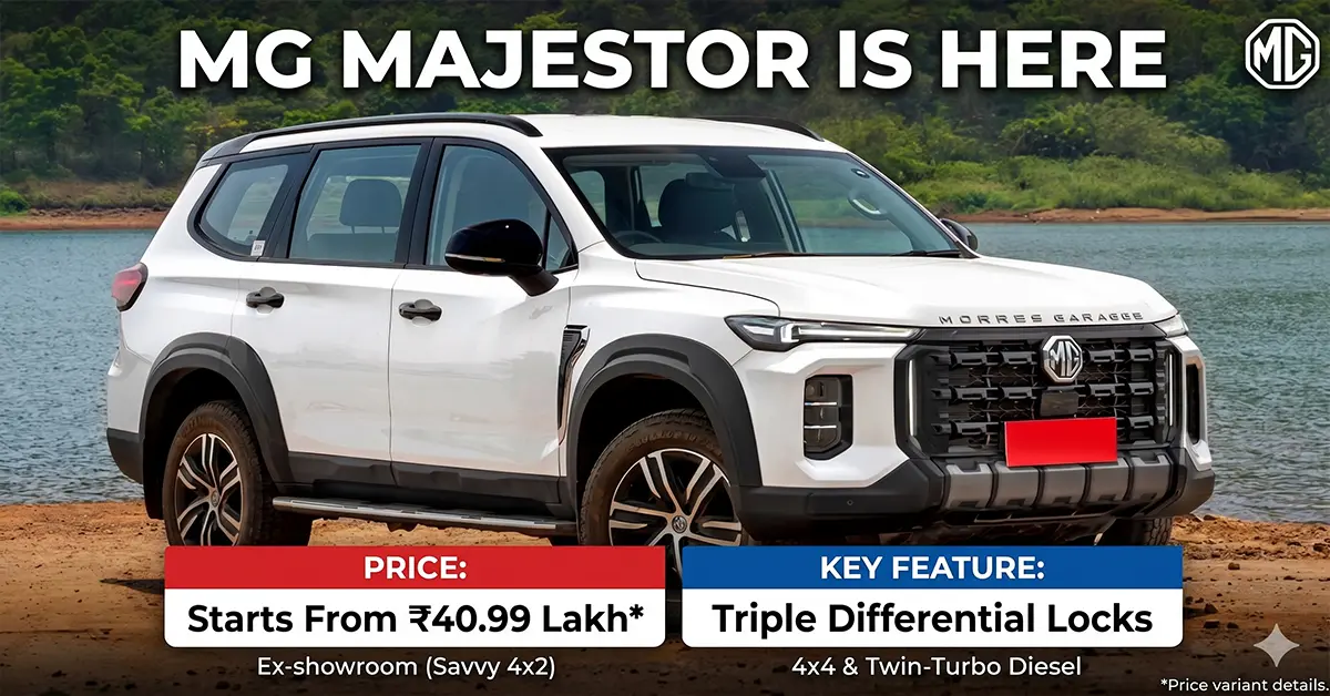 MG Majestor premium 4x4 SUV