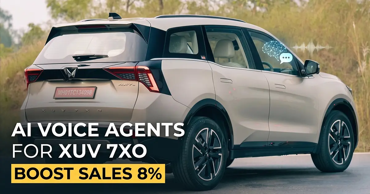 Mahindra AI voice agents for XUV 7XO launch