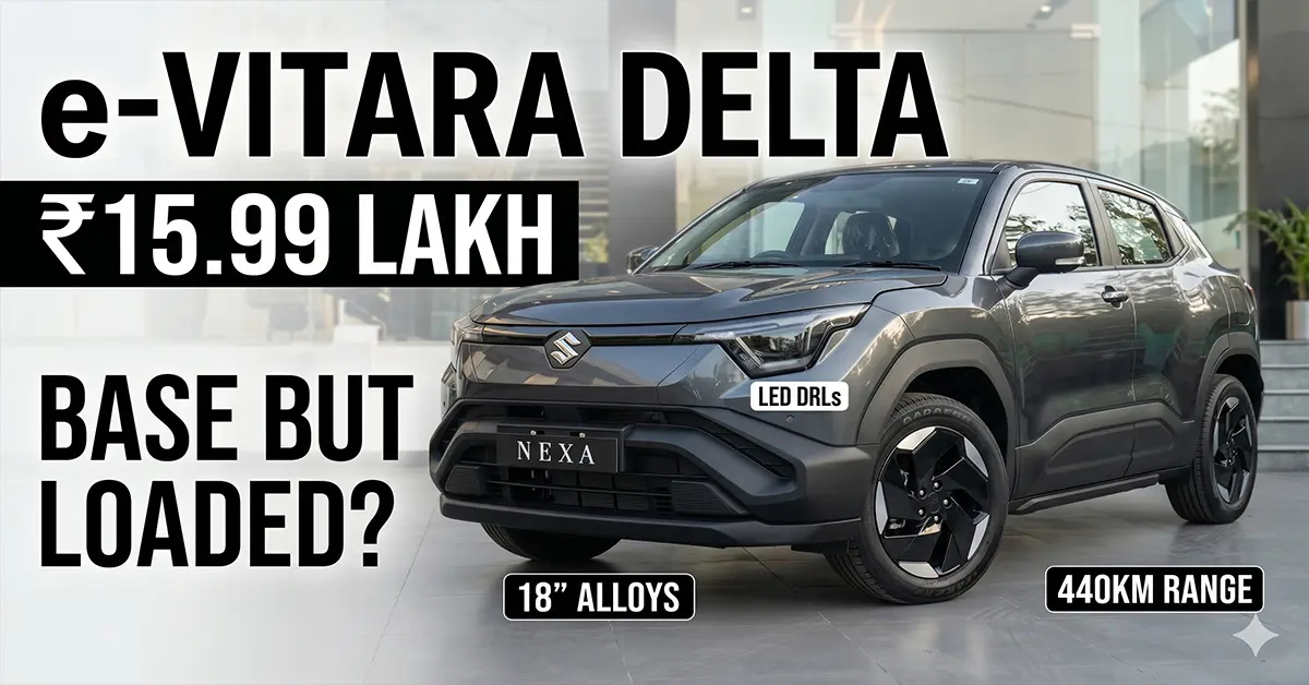 Maruti Suzuki e-Vitara base Delta variant