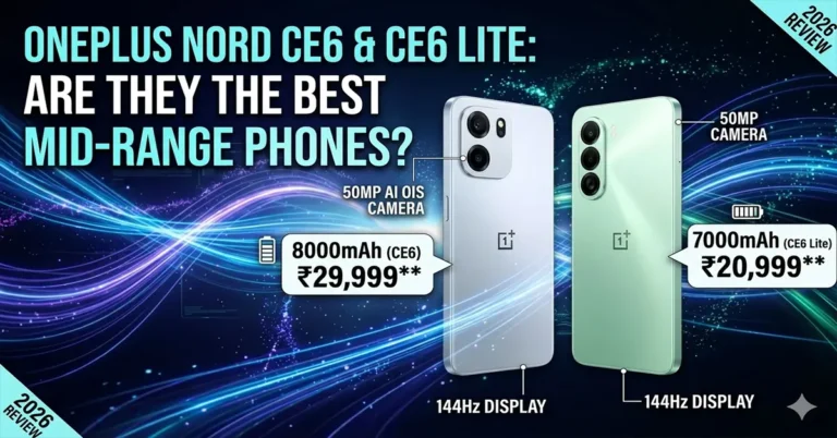 OnePlus Nord CE6 and CE6 Lite full specifications and price