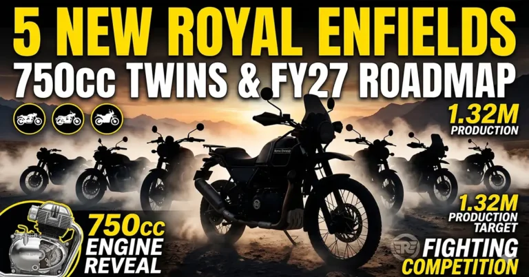 Royal Enfield 5 new motorcycles for FY27