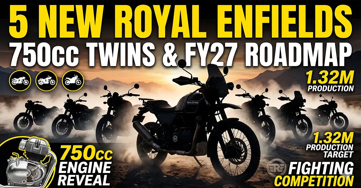 Royal Enfield 5 new motorcycles for FY27