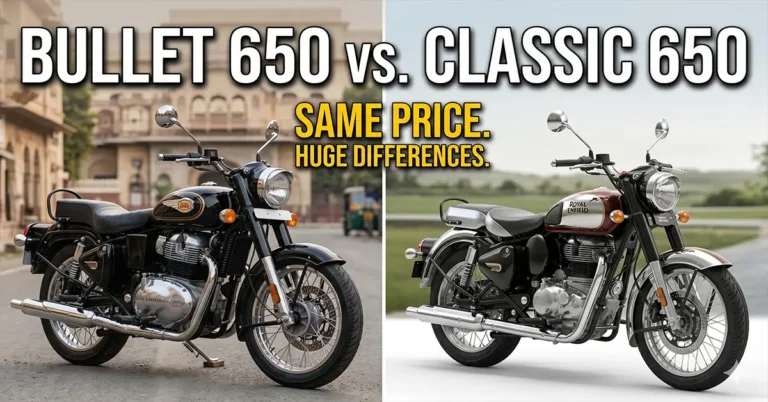 Royal Enfield Bullet 650 vs Classic 650 comparison