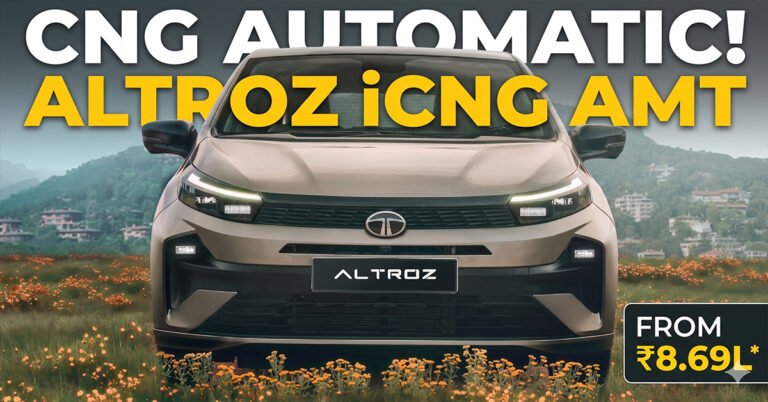 Tata Altroz iCNG AMT price and features