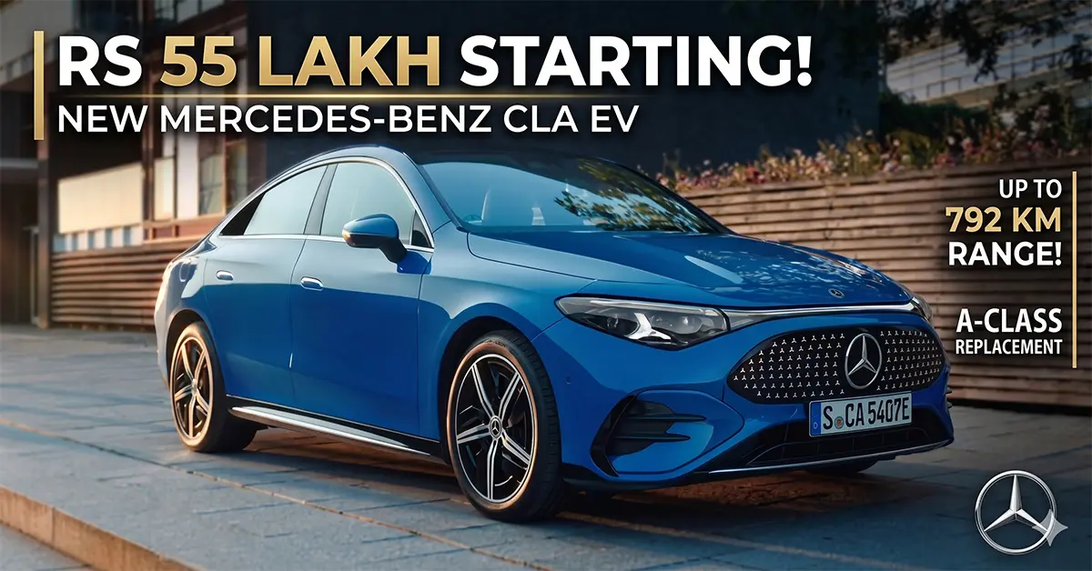 new Mercedes-Benz CLA EV price in India