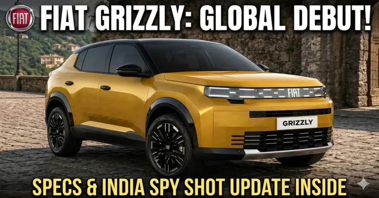 Fiat Grizzly global SUV debut and Indian spy shots