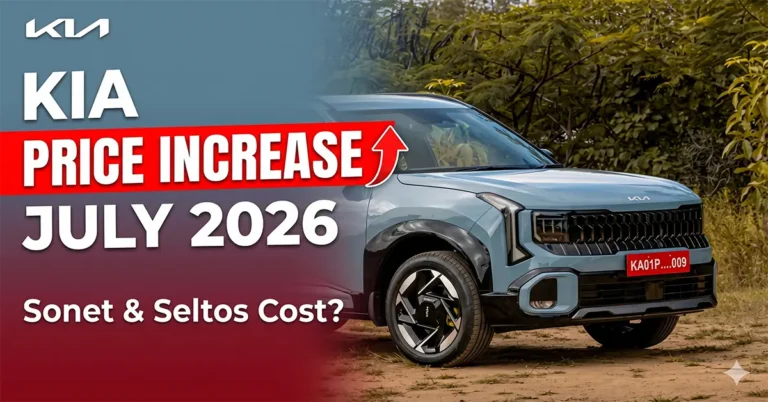 Kia car price hike July 2026